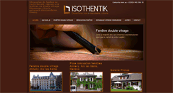 Desktop Screenshot of isothentik-savoie.fr